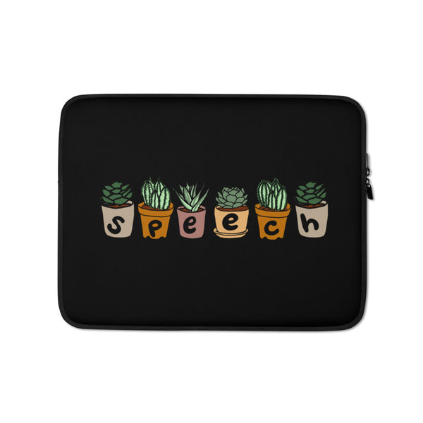 Speech Succulents - Laptop Sleeve