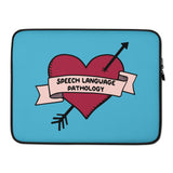 Retro Tattoo Heart - Laptop Sleeve