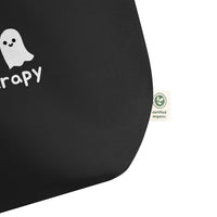 Spook Therapy -- Large organic tote bag