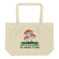 So Mushroom - Large organic tote bag