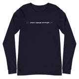 Purrologist - Unisex Long Sleeve Tee