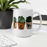 Speech Succulents Mug