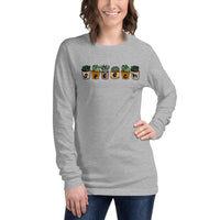 Speech Succulents - Unisex Long Sleeve Tee