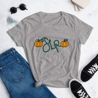 Pumpkin Vibes - Feminine Fit Short Sleeve T-shirt