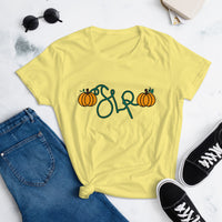 Pumpkin Vibes - Feminine Fit Short Sleeve T-shirt