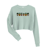 Speech Succulents - Crop Sweatshirt