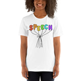 Speech Balloons - Short-Sleeve Unisex T-Shirt