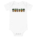 speech succulents - infant one piece