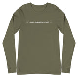 Purrologist - Unisex Long Sleeve Tee