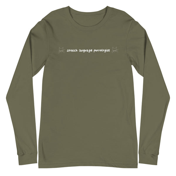 Purrologist - Unisex Long Sleeve Tee