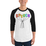 Speech Balloons -- Baseball Tee