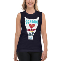 Scream in Your Heart - Muscle Tank