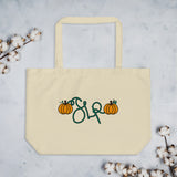 Pumpkin Vibes - Large organic tote bag