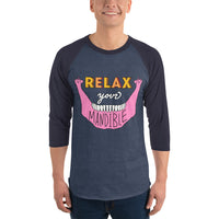 Relax Your Mandible - Baseball Tee