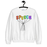 Speech Balloons - Unisex Crewneck Sweatshirt