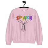 Speech Balloons - Unisex Crewneck Sweatshirt