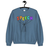 Speech Balloons - Unisex Crewneck Sweatshirt