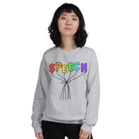 Speech Balloons - Unisex Crewneck Sweatshirt