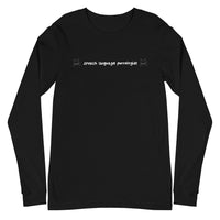 Purrologist - Unisex Long Sleeve Tee