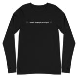 Purrologist - Unisex Long Sleeve Tee