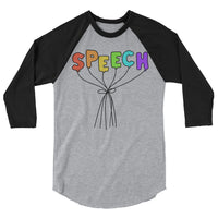 Speech Balloons -- Baseball Tee