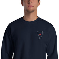 Embroidered Larynx - Unisex Sweatshirt