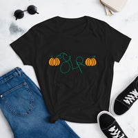 Pumpkin Vibes - Feminine Fit Short Sleeve T-shirt