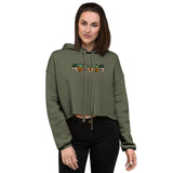 Speech Succulents - Crop Hoodie