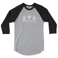 Spook Therapy -- 3/4 sleeve raglan shirt