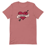 Retro Tattoo Heart -- Short-Sleeve Unisex T-Shirt