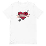 Retro Tattoo Heart -- Short-Sleeve Unisex T-Shirt