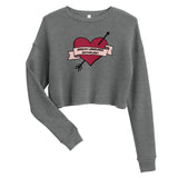 Retro Tattoo Heart - Crop Sweatshirt