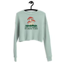 So Mushroom - Crop Sweatshirt