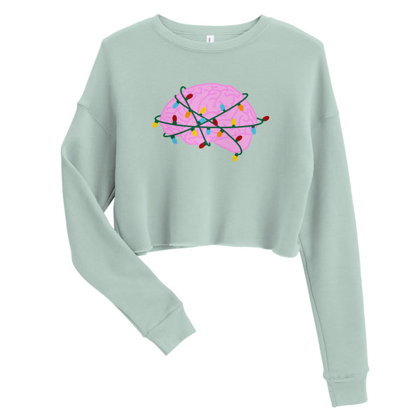 Holiday State of Mind - Crop Sweatshirt