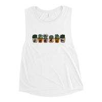 Speech Succulents - Feminine Muscle Tank