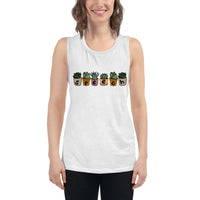 Speech Succulents - Feminine Muscle Tank